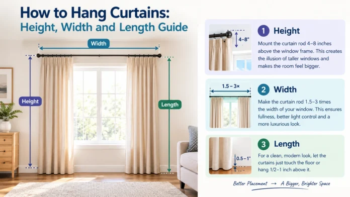 Hang Curtains